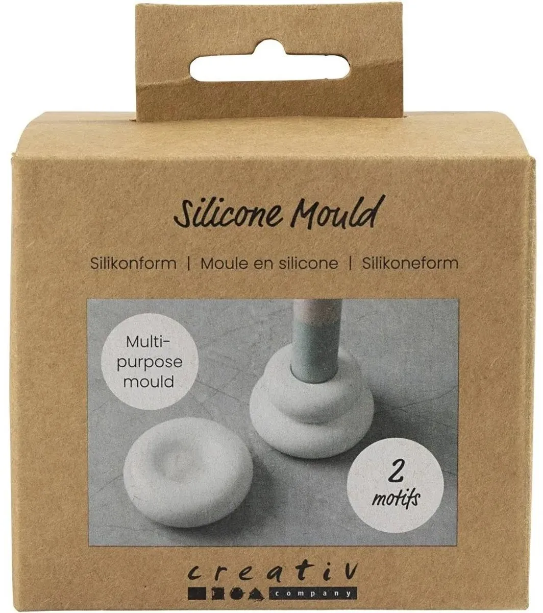 Creativ Company Siliconen Gietvorm Donutvormige Kandelaar