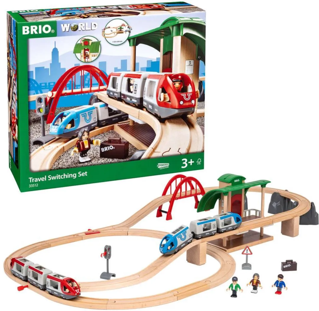 BRIO Treinset 33512 - Rood