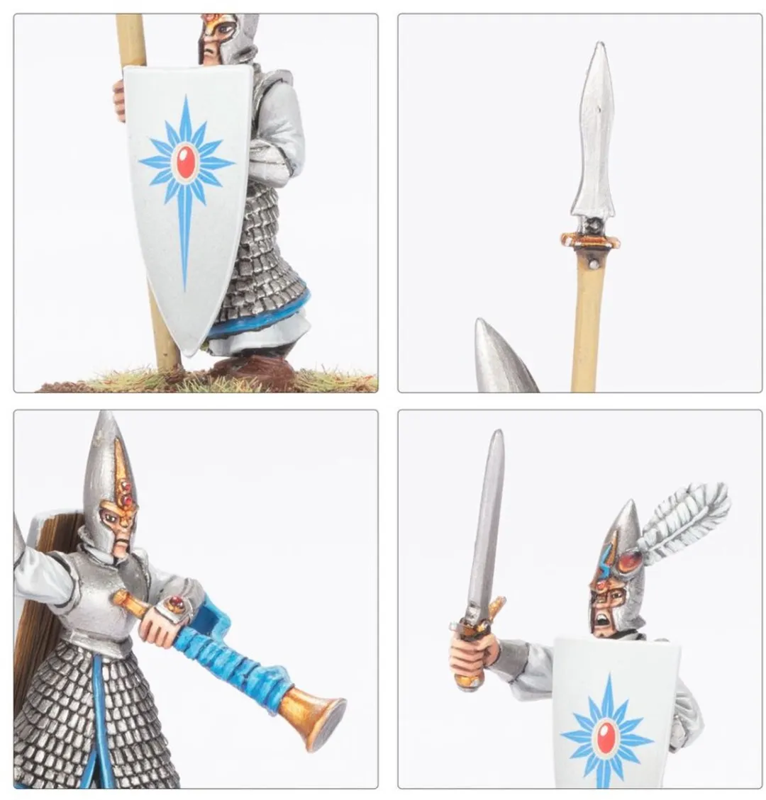 Games Workshop High Elf Realms Elven Spearmen 480 Stuks