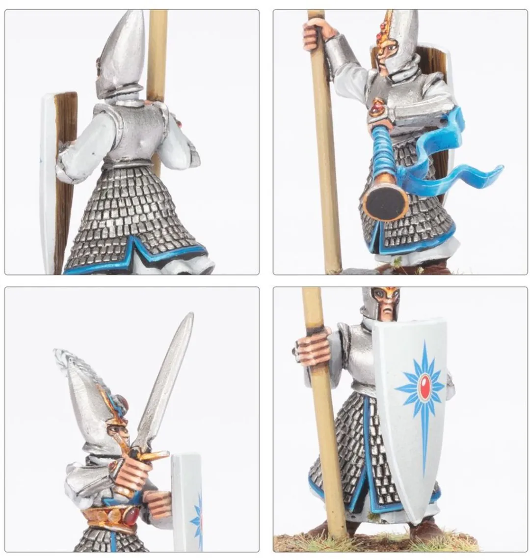 Games Workshop High Elf Realms Elven Spearmen 480 Stuks