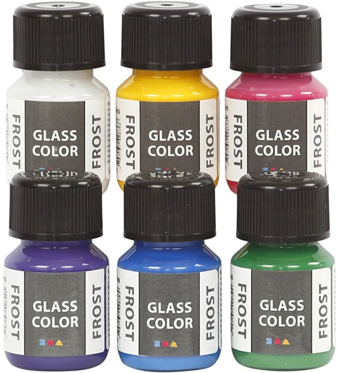 Creativ Company Glass Color Frost Set 6x30ml