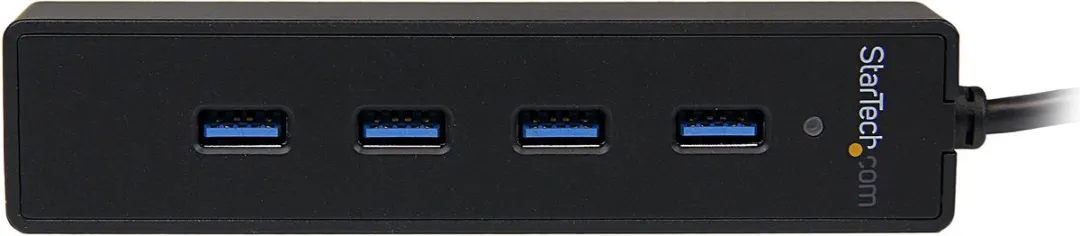 Startech ST4300PBU3 USB Hub - 4 Poorten Zwart - afbeelding 3 van 4