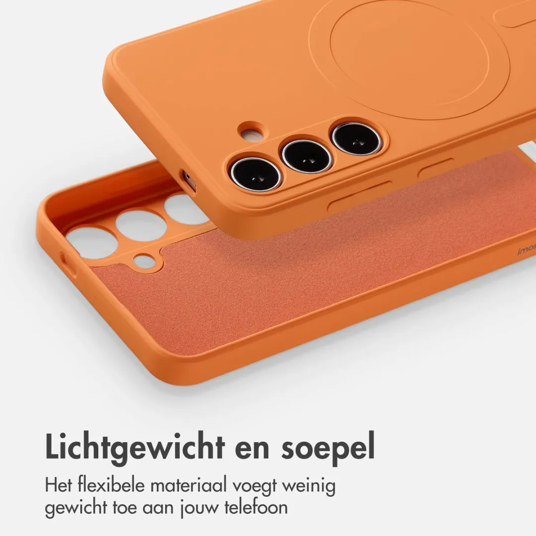 Imoshion Hoesje Samsung Galaxy S24 - Oranje MagSafe - afbeelding 6 van 6