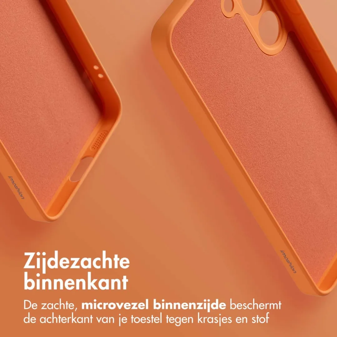 Imoshion Hoesje Samsung Galaxy S24 - Oranje MagSafe