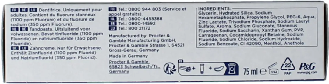 Oral-B Tandpasta Professional Tandsteencontrole 75ml