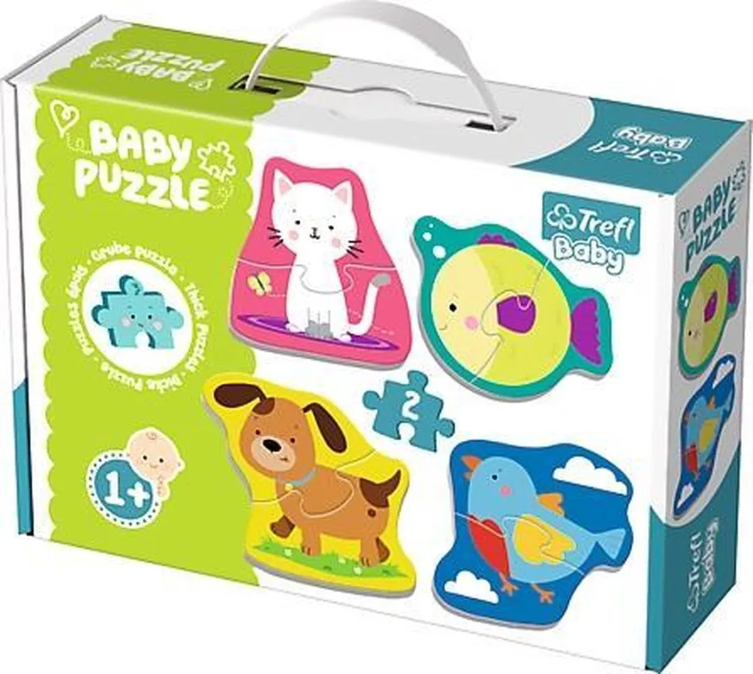 Trefl Baby Puzzle Dieren 8 Stuks