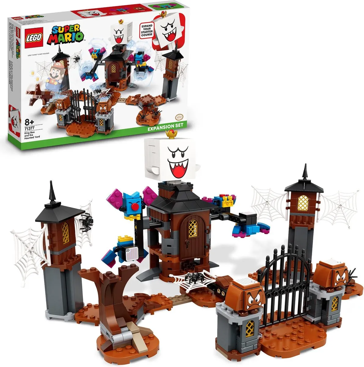 LEGO Super Mario King Boo Spooktuin 71377 - 18 Stukken