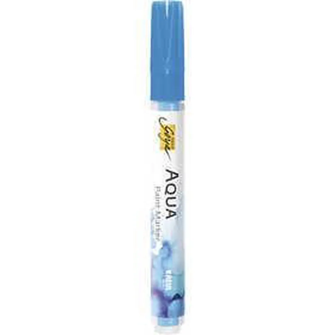 Creativ Company Brushpen SOLO GOYA Aqua Blauw - 6 Stuks