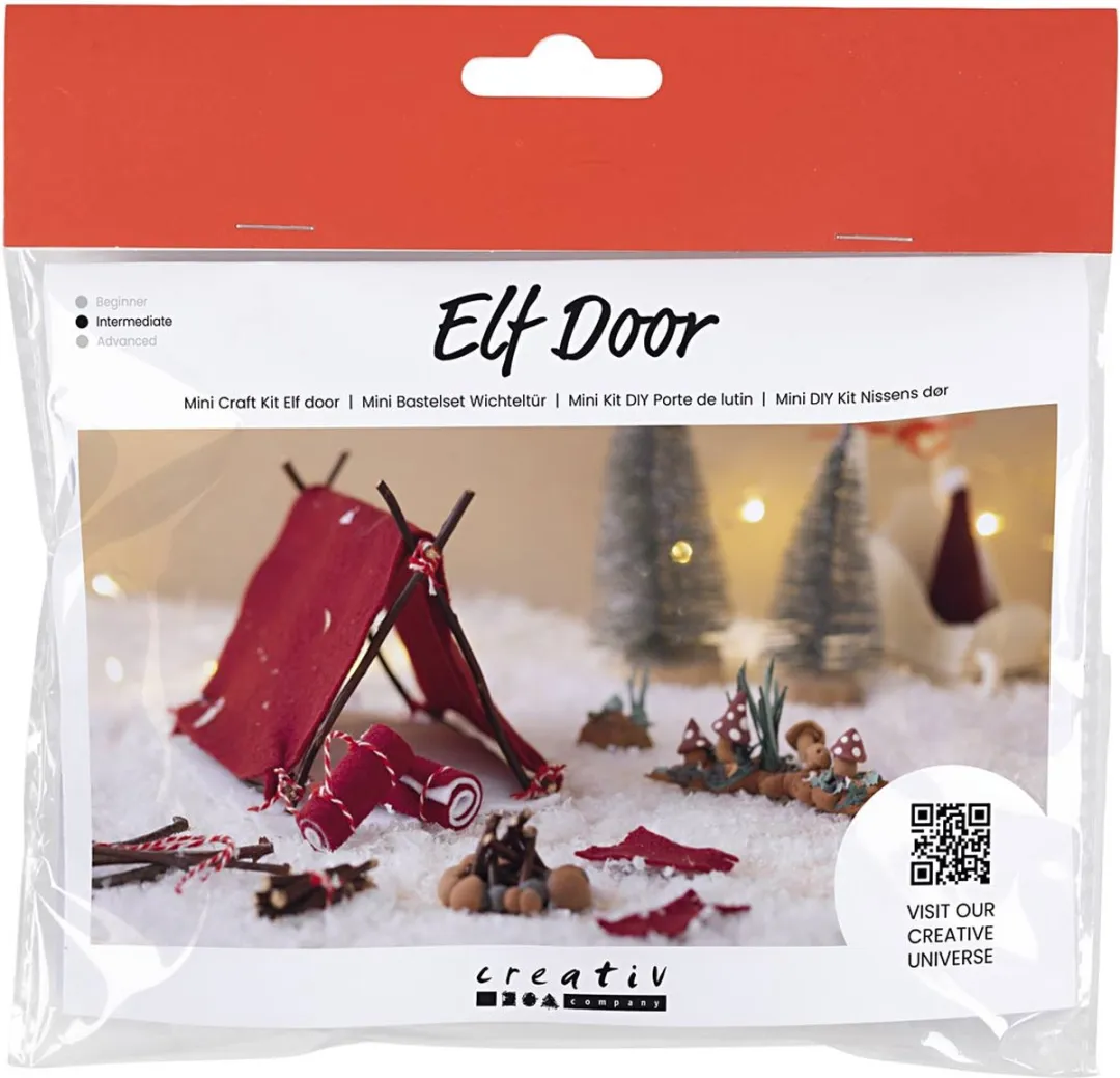 Creativ Company Mini Hobbyset Kabouterdeur Kamperen