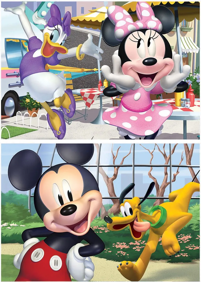 Educa Mickey & Friends Houten Puzzel 225 Stuks - ED18876
