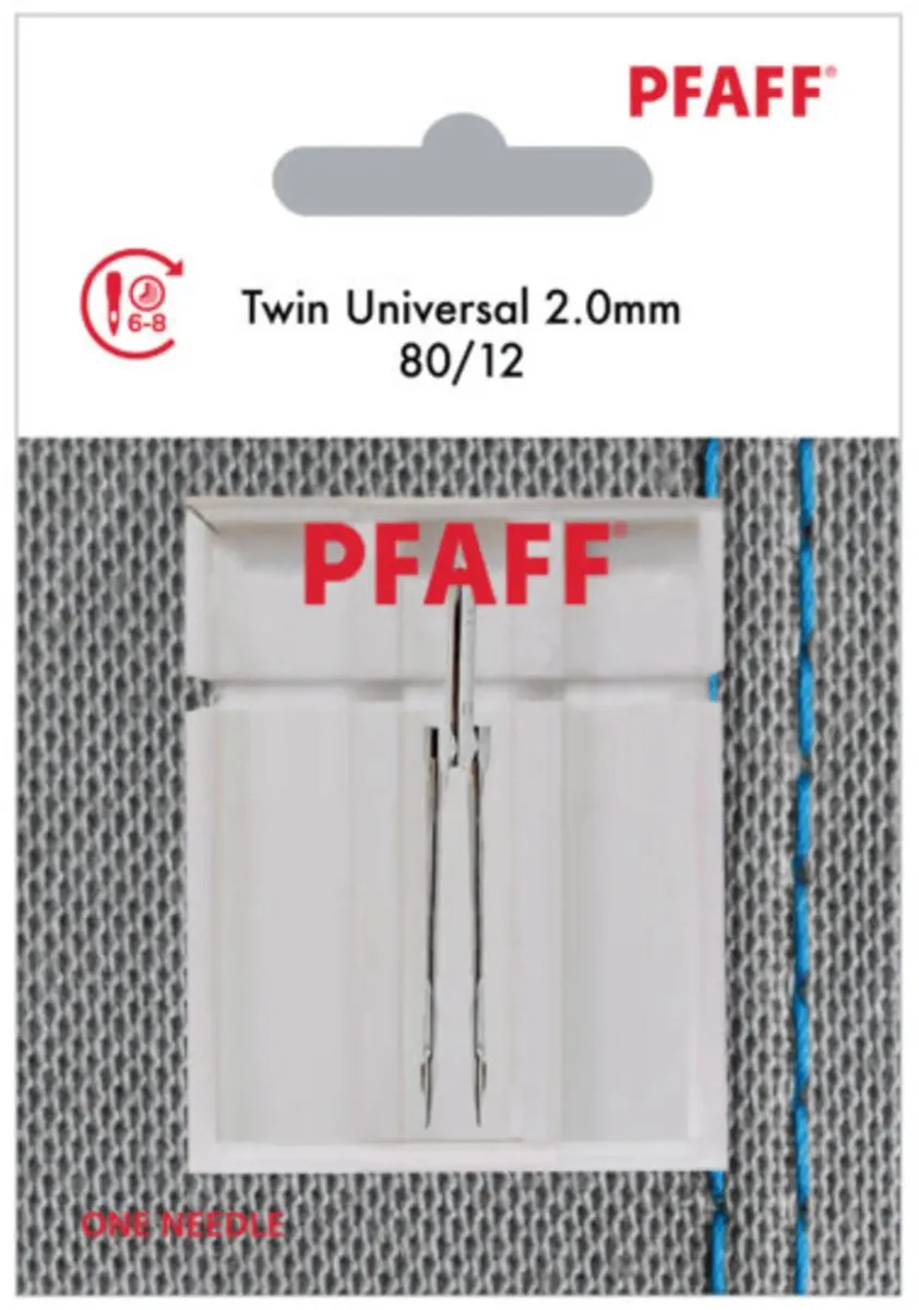 Pfaff Tweelingnaald Universal 80/2mm