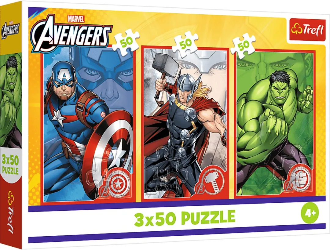 Trefl Your Hero Disney Marvel The Avengers 50 Stuks