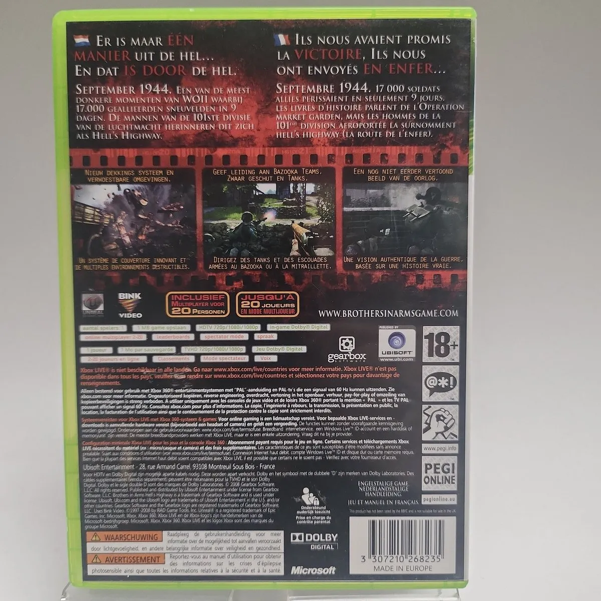 Ubisoft Brothers in Arms Hell's Highway