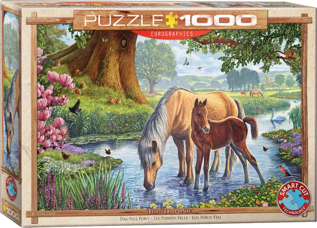Eurographics The Fell Ponies Legpuzzel 1000 Stuks