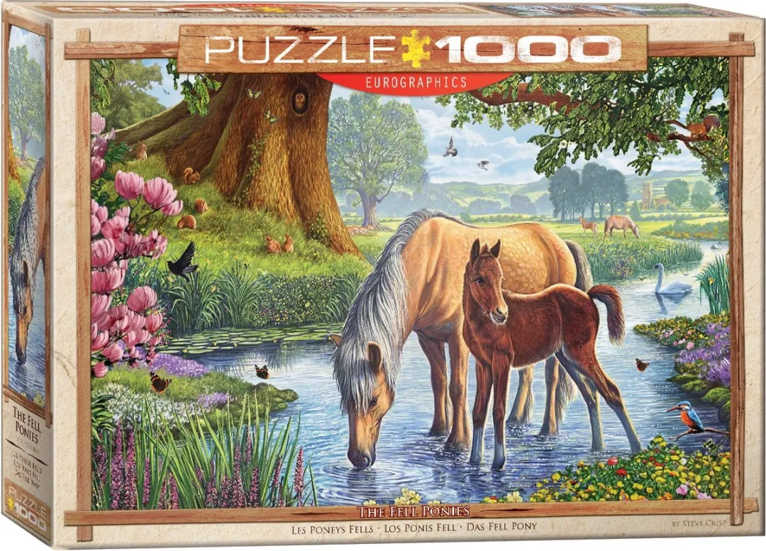 Eurographics The Fell Ponies Legpuzzel 1000 Stuks - Meerkleurig