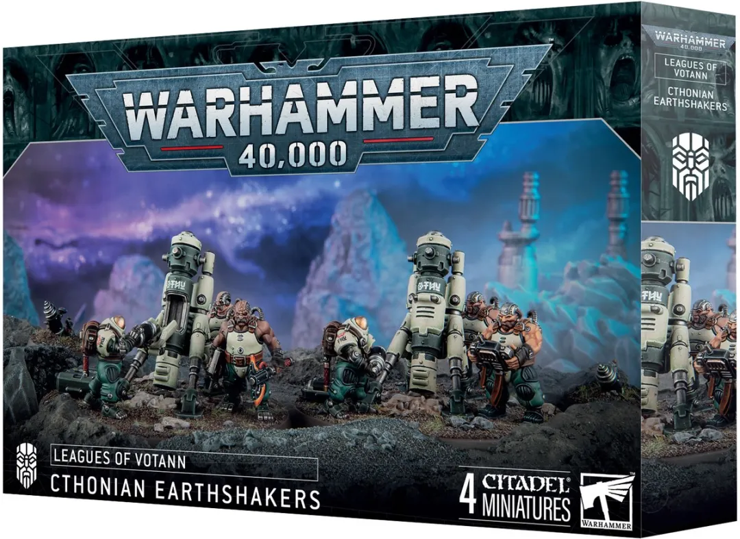 Warhammer 40K Leagues Of Votann Cthonian Earthshakers 69-24
