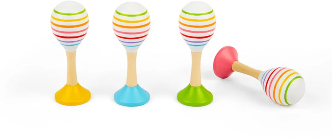 BIGJIGS Junior Maraca Set Multicolor - afbeelding 6 van 6