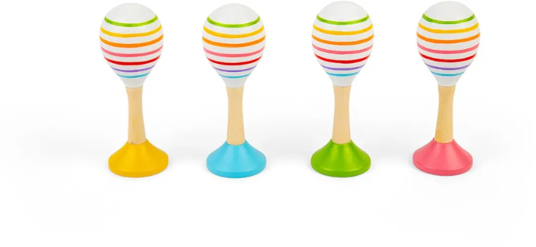BIGJIGS Junior Maraca Set Multicolor