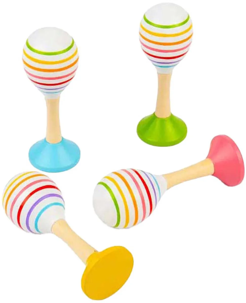 BIGJIGS Junior Maraca Set Multicolor