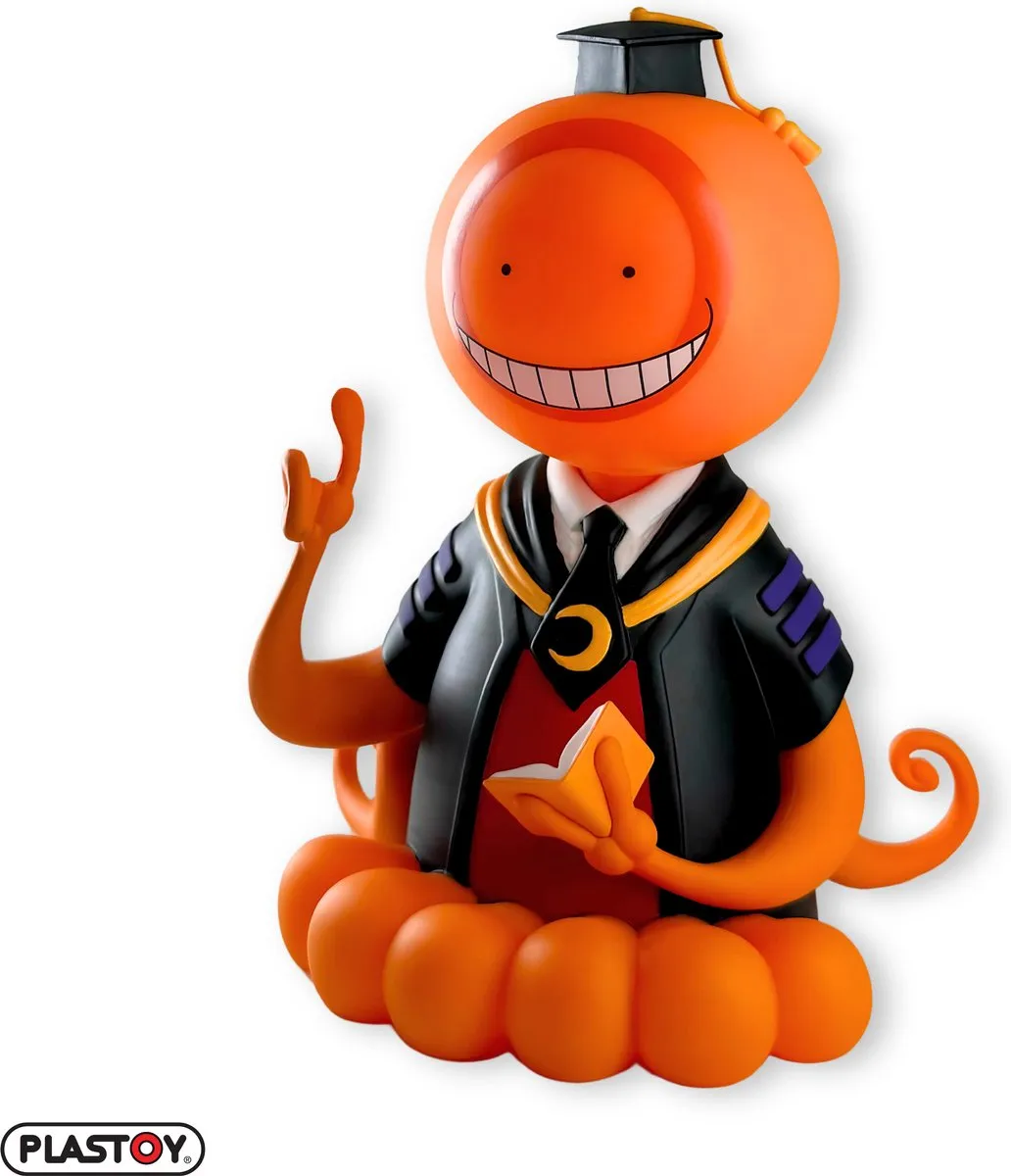 Plastoy Assassination Classroom Koro Sensei Spaarpot - Oranje - afbeelding 3 van 6