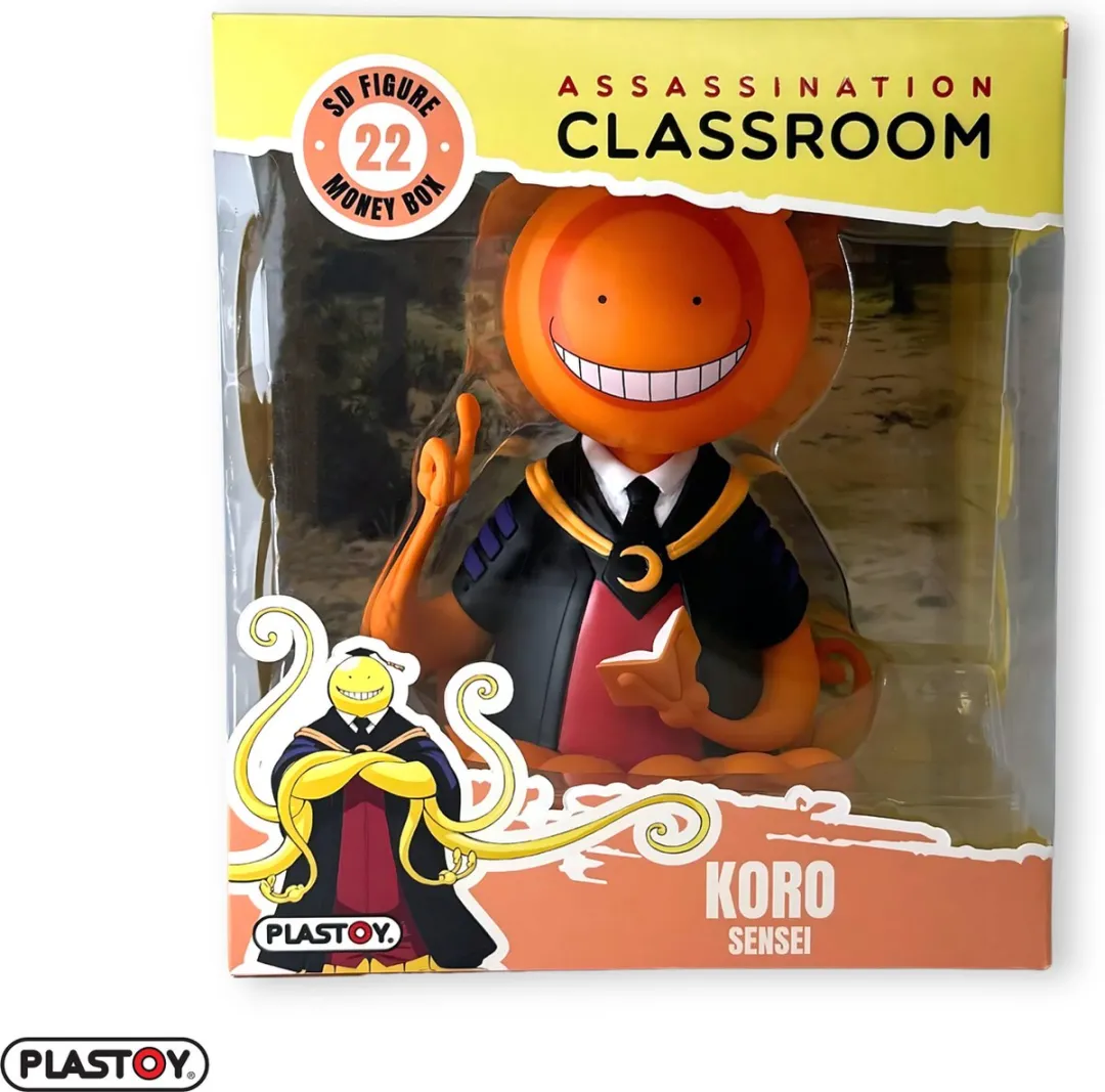 Plastoy Assassination Classroom Koro Sensei Spaarpot - Oranje - afbeelding 5 van 6