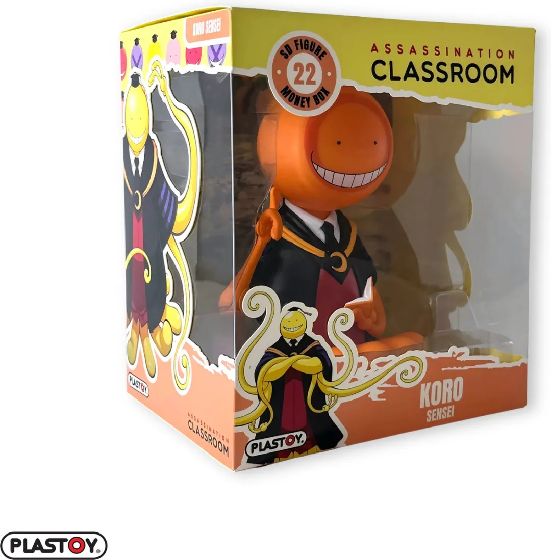 Plastoy Assassination Classroom Koro Sensei Spaarpot - Oranje - afbeelding 4 van 6