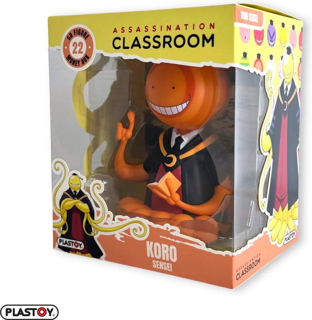 Plastoy Assassination Classroom Koro Sensei Spaarpot - Oranje - afbeelding 2 van 6