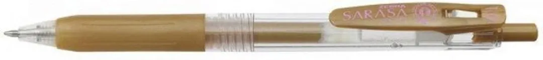 Zebra Sarasa Clip Gelpen Goud 1.0mm