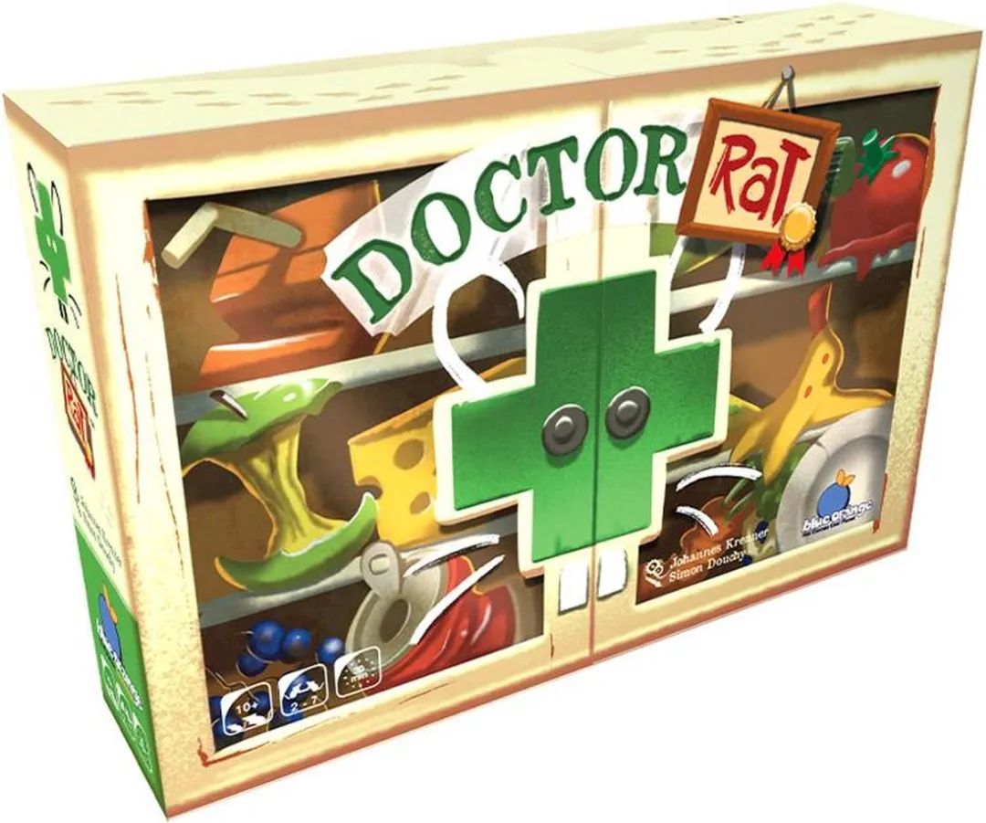 Geronimo Games Doctor Rat Strategisch Spel 2-7 Spelers