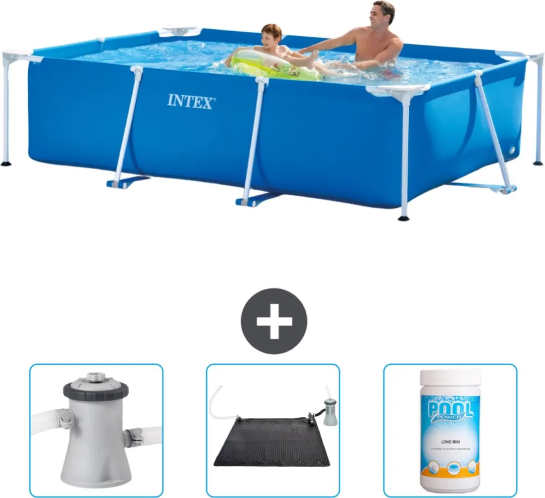 Intex Rechthoekig Frame Zwembad 260x160x65cm