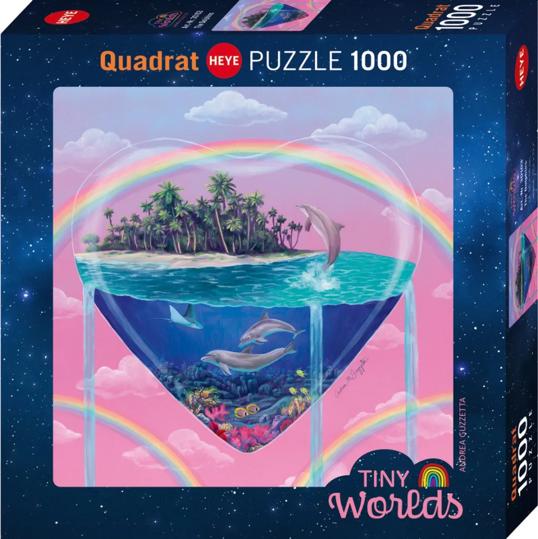 Heye Tiny Worlds Dolfijnen Puzzel 1000 Stuks