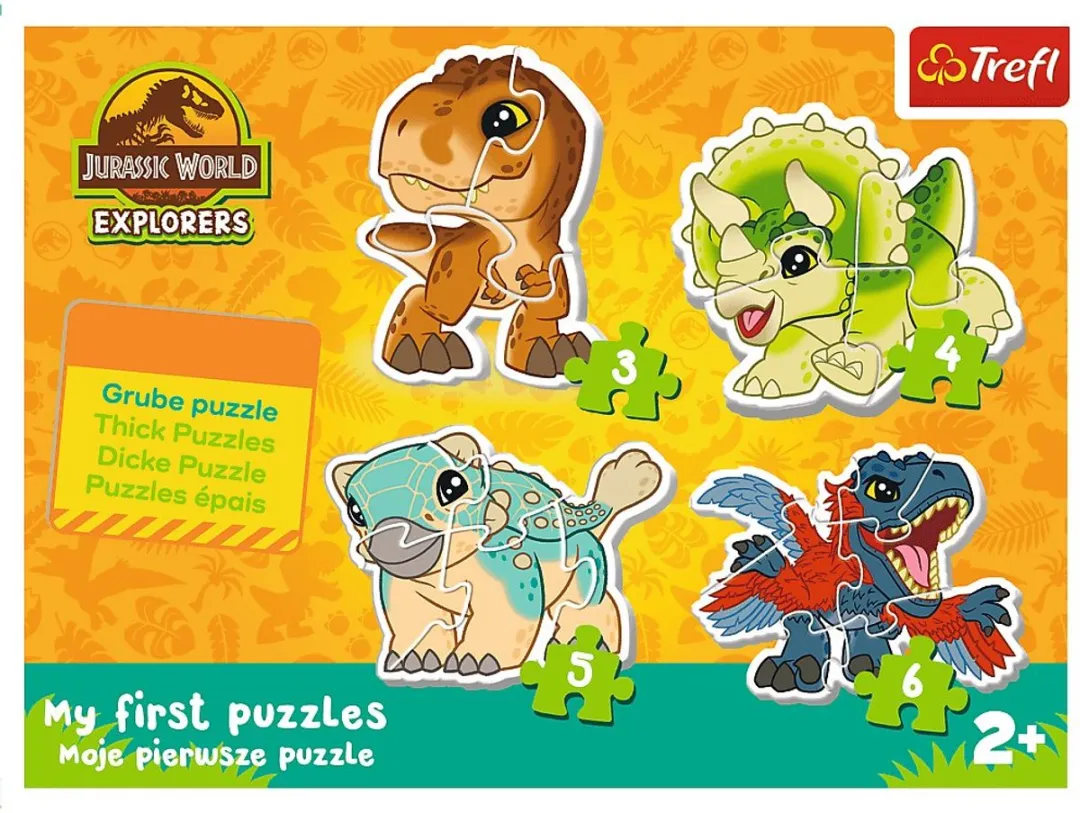 Trefl Puzzelset Baby Classic Dinosaurussen Jurassic World 1000 Stuks