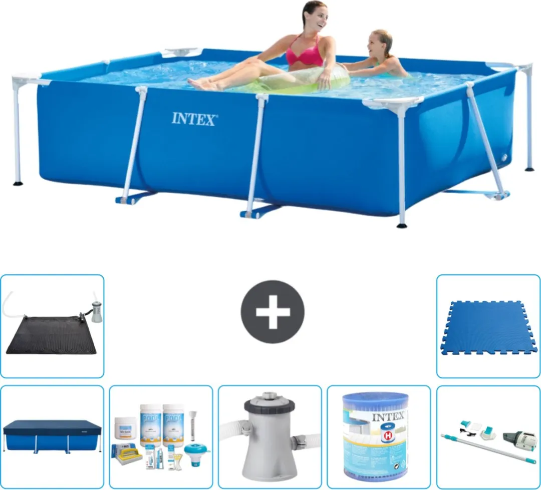 Intex Frame Zwembad 220x150x60cm Blauw