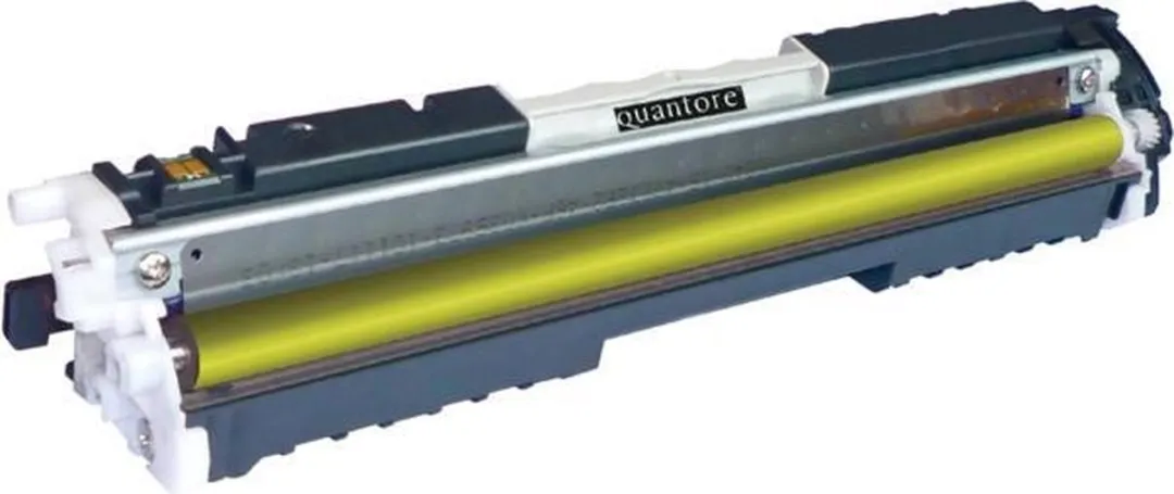 Quantore HP CE126A Tonercartridge - Geel