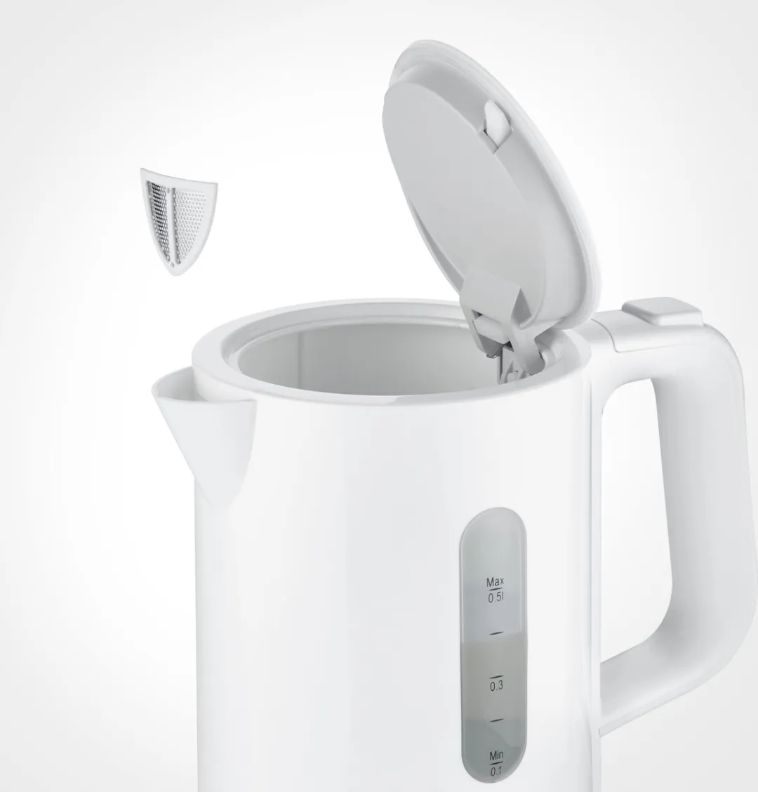 Severin WK 3462 Waterkoker 1100W 500ml - Wit