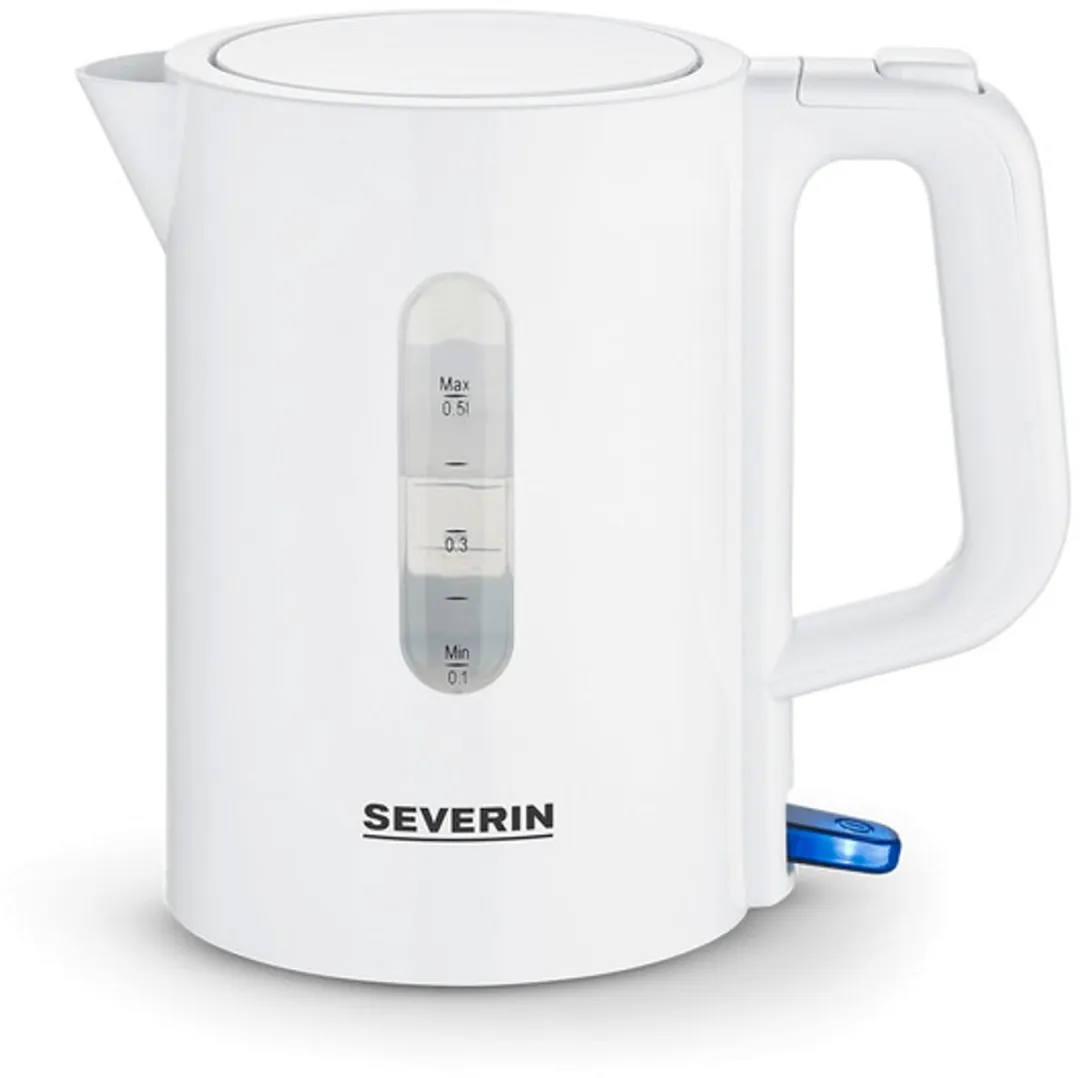 Severin WK 3462 Waterkoker 1100W 500ml - Wit - afbeelding 6 van 6