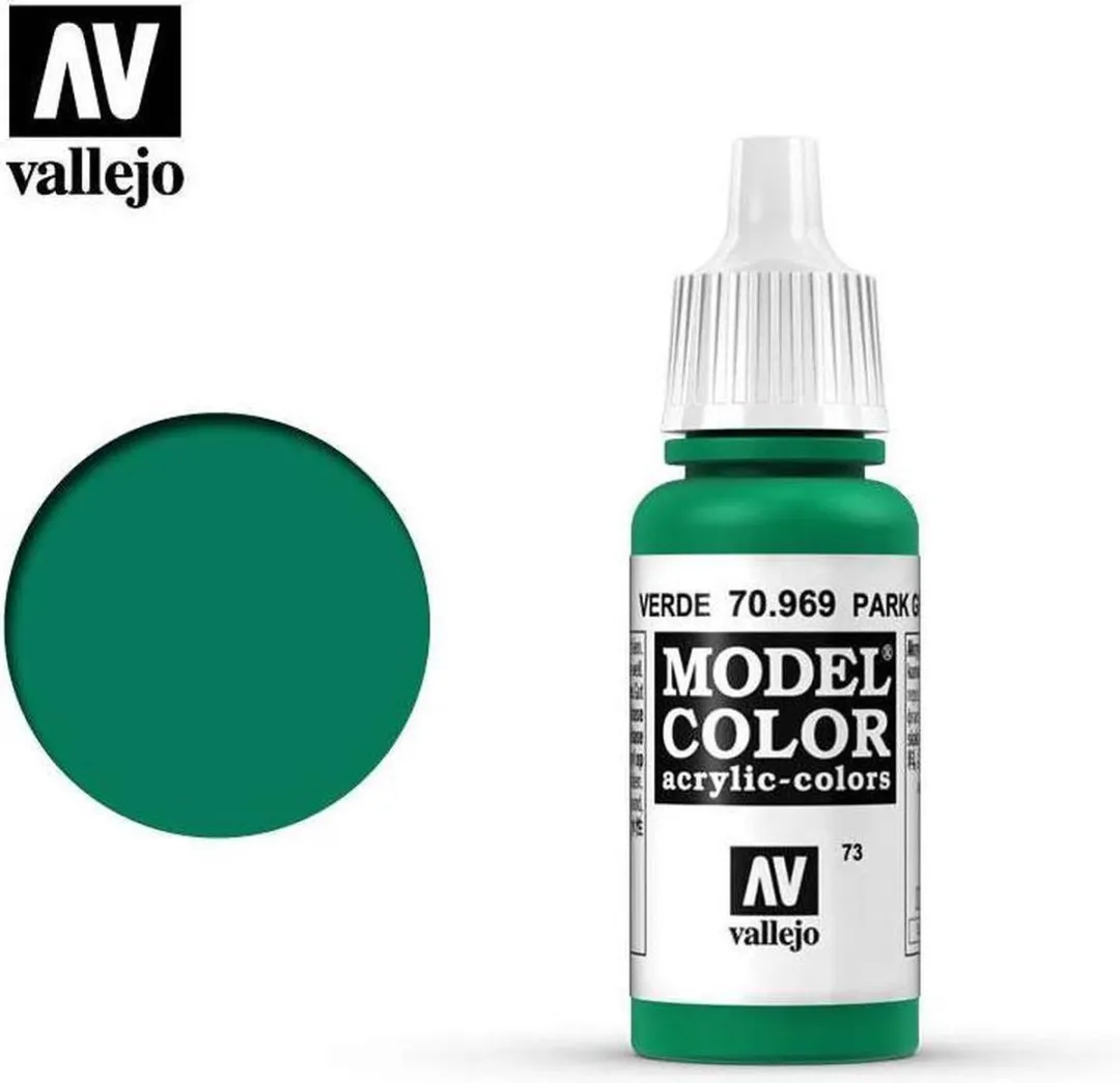 Vallejo Model Color Park Green Flat Acrylverf 17ml