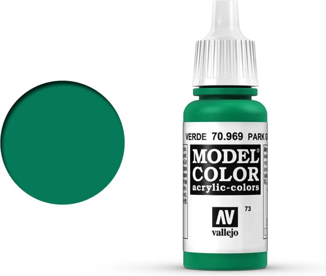 Vallejo Model Color Park Green Flat Acrylverf 17ml