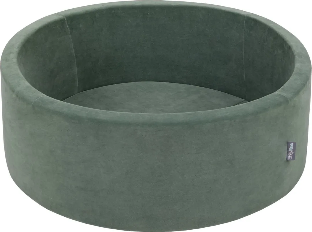 KiddyMoon Ballenbad 200 Ballen ∅7cm 90x30cm - Lente Kleuren