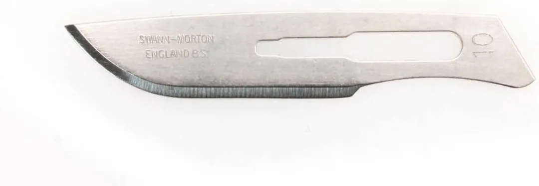 Swann Morton Skalpelmesjes No. 23 / 100 St. Swann Morton Niet Steriel RVS