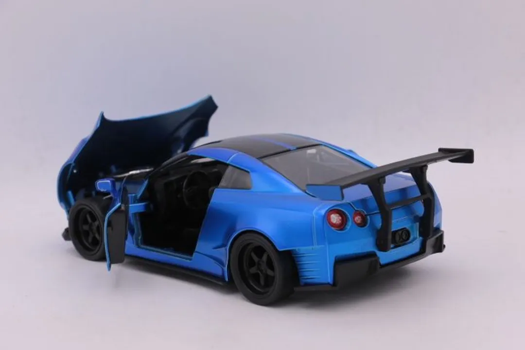 Jada Toys Brian's Nissan GT-R R35 1:24 - Blauw