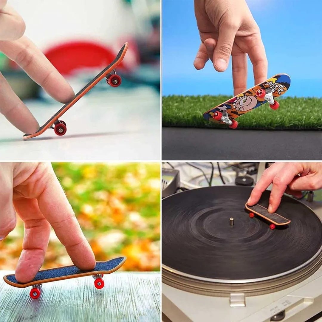 EverToys Vinger Skateboard - Mini skate speelgoed voor binnen en buiten - 2 stuks