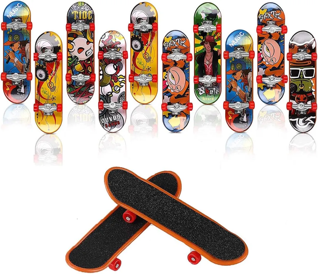 EverToys Vinger Skateboard - Mini skate speelgoed voor binnen en buiten - 2 stuks