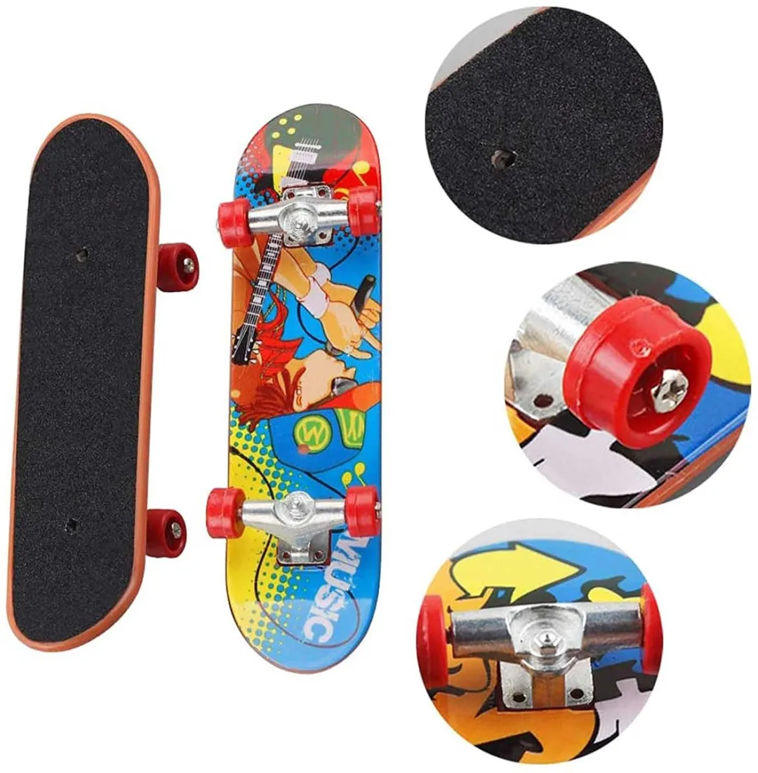 EverToys Vinger Skateboard - Mini skate speelgoed voor binnen en buiten - 2 stuks