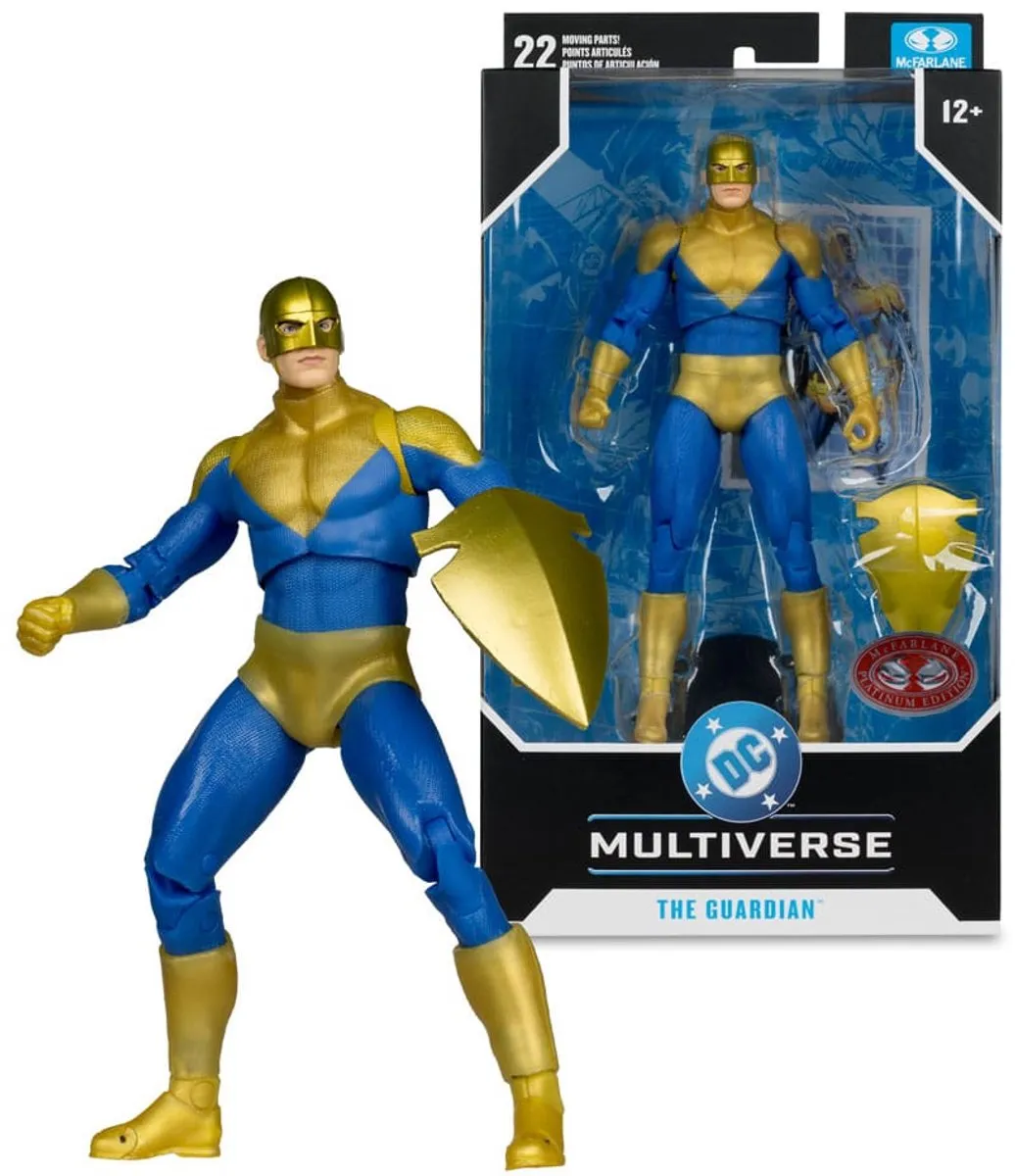 McFarlane Toys DC Multiverse The Guardian Red Platinum Edition - Action Figure MCF17399 - afbeelding 6 van 6