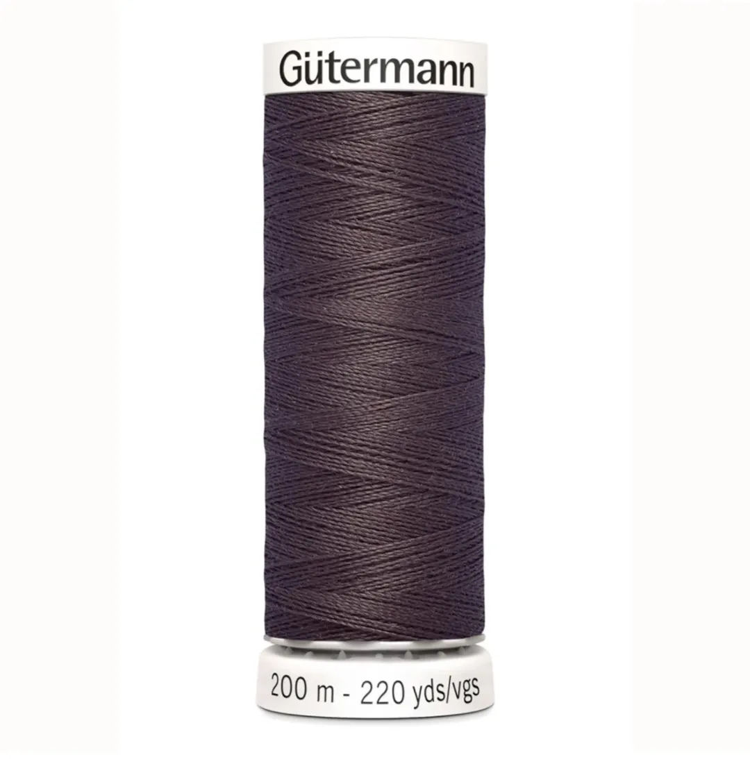 Gutermann Polyester Naaigaren 200m - Bruin