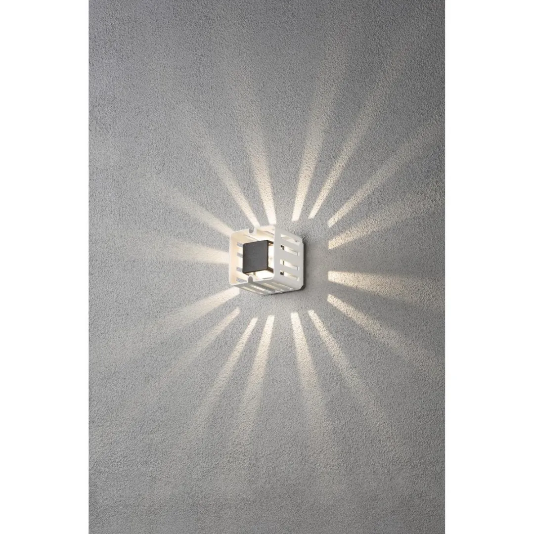 Konstsmide 7978-250 Wandverlichting Wit - 3W - Buiten