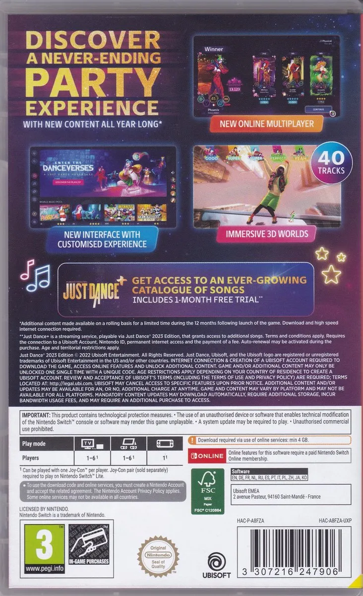 Ubisoft Just Dance 2023 Edition Switch