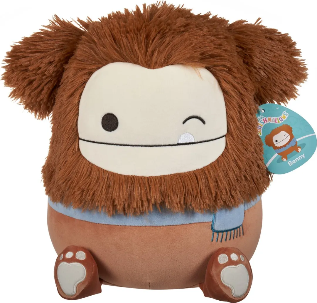 Squishmallows Benny Bruin Bigfoot 30cm Pluche