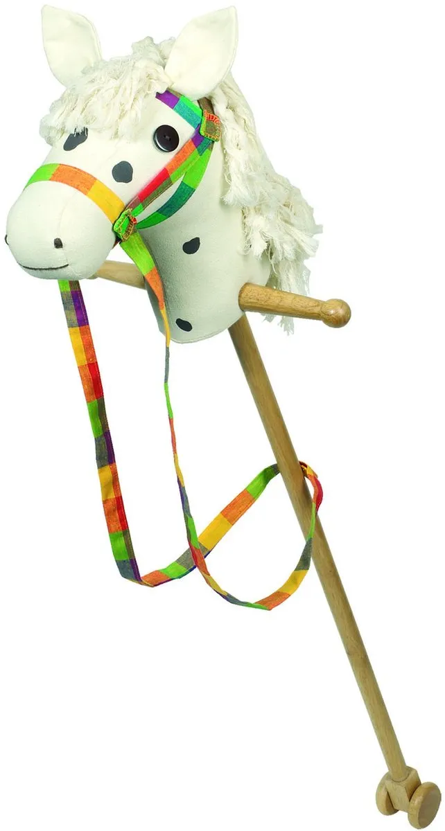 Goki Stokpaard Schimmel 95cm